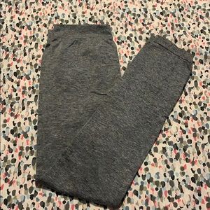 Dark gray leggings